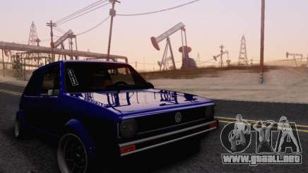 Volkswagen Golf Mk I Punk para GTA San Andreas