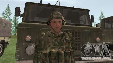 El combatiente del ejército ruso para GTA San Andreas