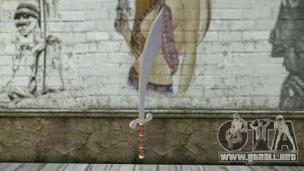 Sinbad Scimitar para GTA San Andreas