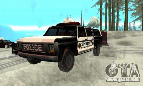 New Police Ranger para GTA San Andreas