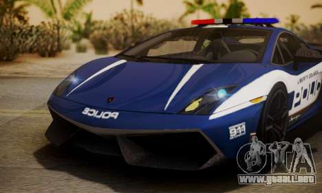 Lamborghini Gallardo LP570-4 2011 Police para GTA San Andreas