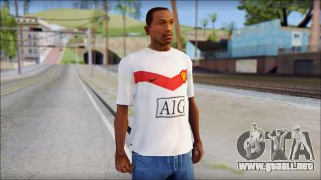 Manchester United Shirt para GTA San Andreas