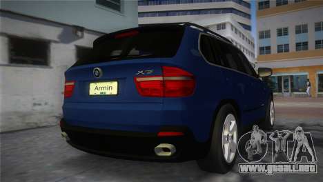 BMW X5 2009 para GTA Vice City