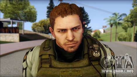 Chris Europa from Resident Evil 6 para GTA San Andreas