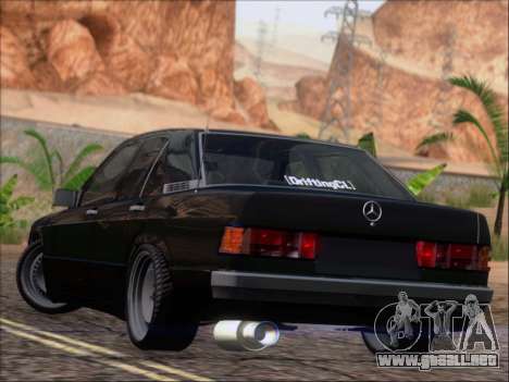 Mercedes Benz 190E Drift V8 para GTA San Andreas