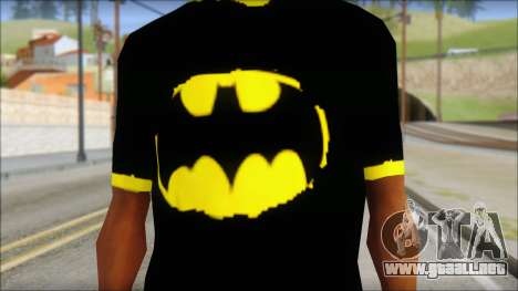 Batman T-Shirt para GTA San Andreas