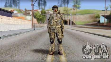 Forest SFOD from Soldier Front 2 para GTA San Andreas