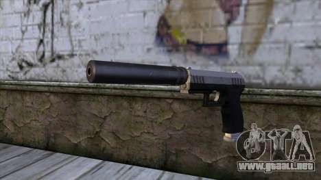 Silenced Combat Pistol from GTA 5 para GTA San Andreas