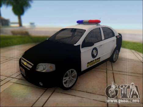 Chevrolet Aveo Police para GTA San Andreas