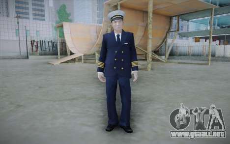 Commercial Airline Pilot from GTA IV para GTA San Andreas