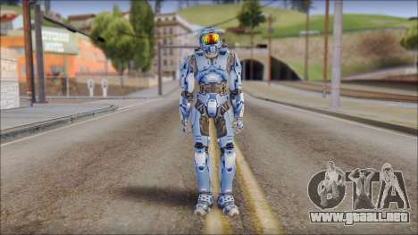 Masterchief Blue from Halo para GTA San Andreas