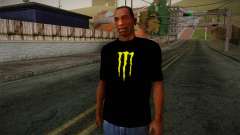 Monster Ripper Shirt Black para GTA San Andreas