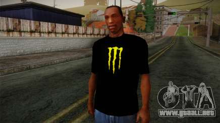 Monster Ripper Shirt Black para GTA San Andreas