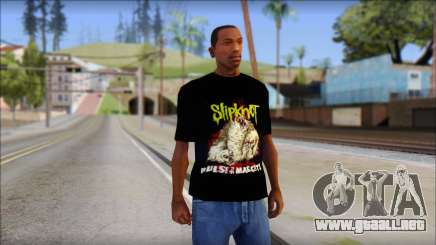 SlipKnoT T-Shirt v5 para GTA San Andreas