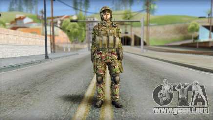 Forest SAS from Soldier Front 2 para GTA San Andreas