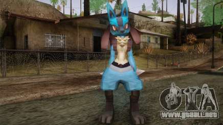 Lucario from Pokemon para GTA San Andreas