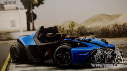 KTM X-Bow R 2011 para GTA San Andreas