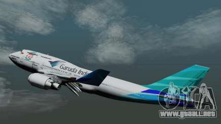 Boeing 747-400 Garuda Indonesia para GTA San Andreas