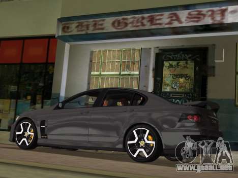 Holden HSV GTS 2011 para GTA Vice City