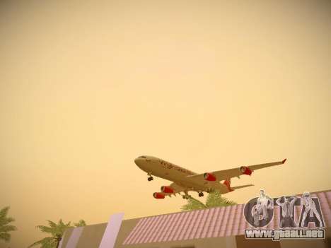 Airbus A340-300 Virgin Atlantic para GTA San Andreas