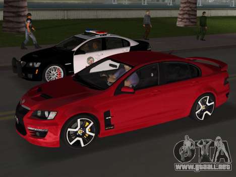 Holden HSV GTS 2011 para GTA Vice City