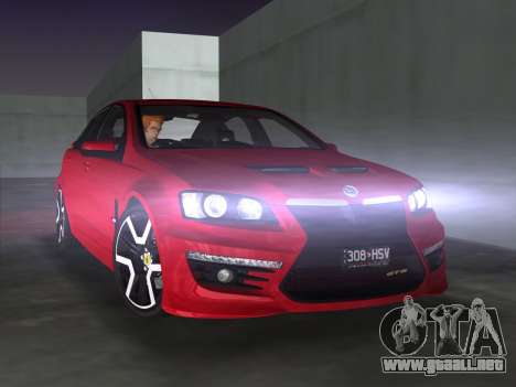 Holden HSV GTS 2011 para GTA Vice City