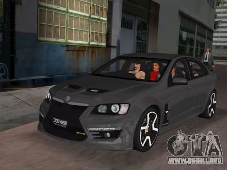 Holden HSV GTS 2011 para GTA Vice City