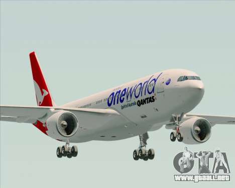 Airbus A330-200 Qantas Oneworld Livery para GTA San Andreas