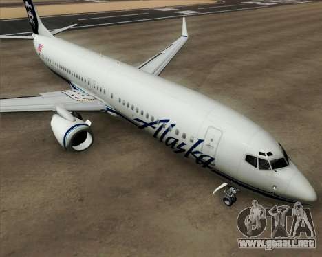 Boeing 737-890 Alaska Airlines para GTA San Andreas