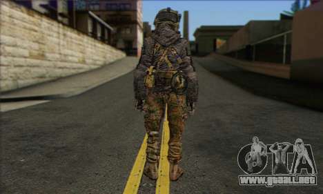 Task Force 141 (CoD: MW 2) Skin 10 para GTA San Andreas