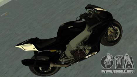 Aprilia RSV4 2009 Black Edition para GTA Vice City