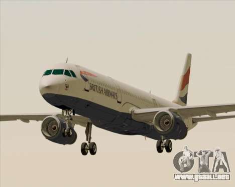 Airbus A321-200 British Airways para GTA San Andreas