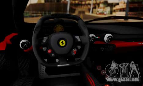 Ferrari LaFerrari F70 2014 para GTA San Andreas