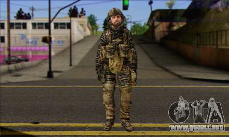 Task Force 141 (CoD: MW 2) Skin 8 para GTA San Andreas
