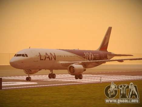 Airbus A320-214 LAN Airlines 100th Plane para GTA San Andreas
