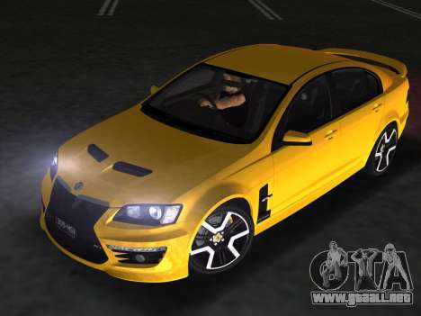 Holden HSV GTS 2011 para GTA Vice City