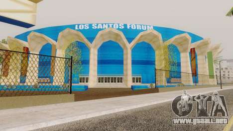 Nuevas texturas en el estadio de Los Santos para GTA San Andreas