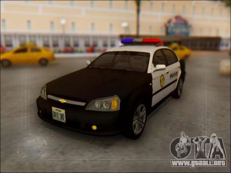 Chevrolet Evanda Police para GTA San Andreas