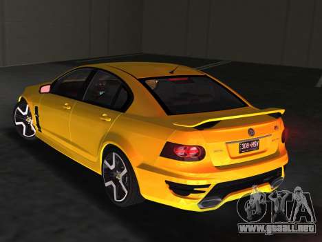 Holden HSV GTS 2011 para GTA Vice City