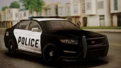 Lo insípido de la Policía Interceptor de GTA V седан para GTA San Andreas