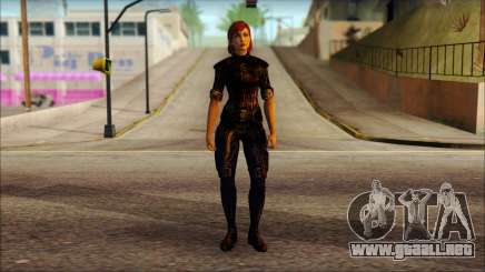 Mass Effect Anna Skin v6 para GTA San Andreas