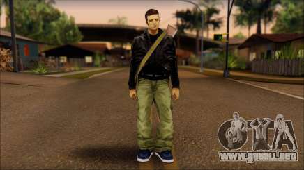 Gun and No Shades Claude para GTA San Andreas