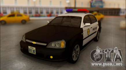 Chevrolet Evanda Police para GTA San Andreas