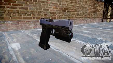 Pistola Glock 20 blue tiger para GTA 4