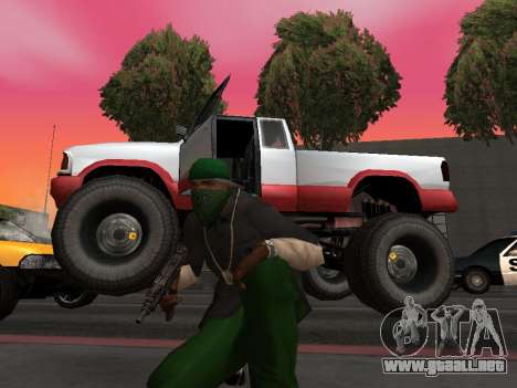 Nuevas texturas de las ruedas de Monster para GTA San Andreas
