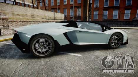 Lamborghini Aventador 50th Anniversary Roadster para GTA 4