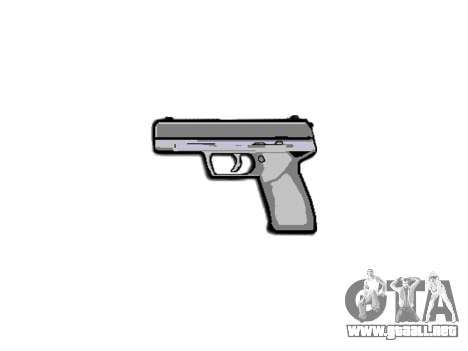 Pistola Taurus 24-7 titanio icon3 para GTA 4