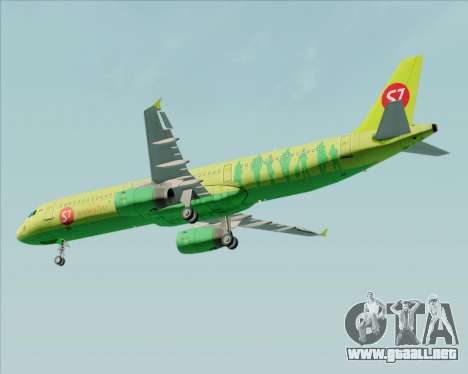 Airbus A321-200 S7 - Siberia Airlines para GTA San Andreas
