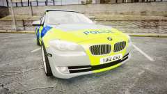 BMW 530d F11 Metropolitan Police [ELS] para GTA 4