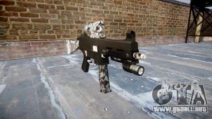 Pistola de UMP45 Diamante para GTA 4